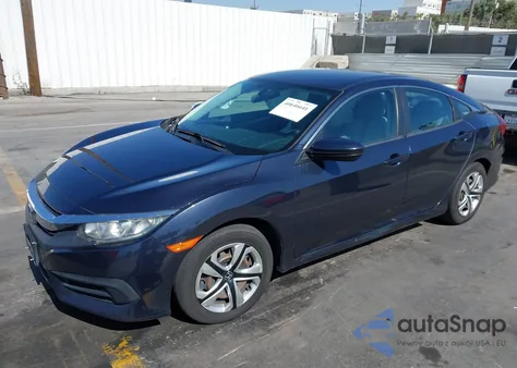 2017 Honda Civic Lx z USA, uszkodzony, nr VIN 2HGFC2F55HH578166